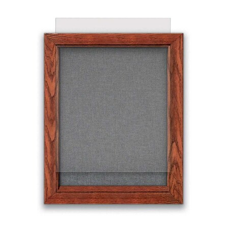 United Visual Products Indoor Enclosed Combo Board, 72"x36", Gold Frame/Green & Ultramarine UVCB7236G-GREEN-ULTMAR